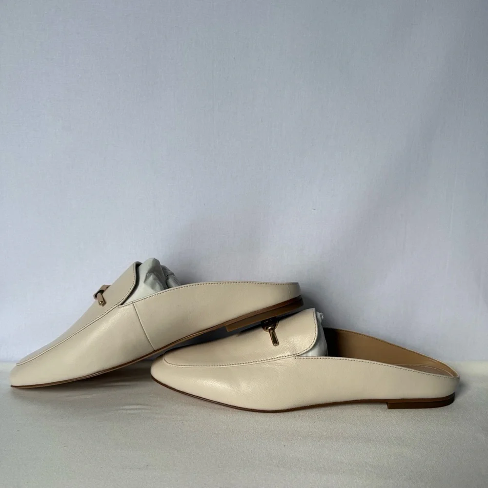 NWT Coach Sienna Slide Sandal Gold/Chalk , not white Size 10B C5770 - Picture 9 of 14